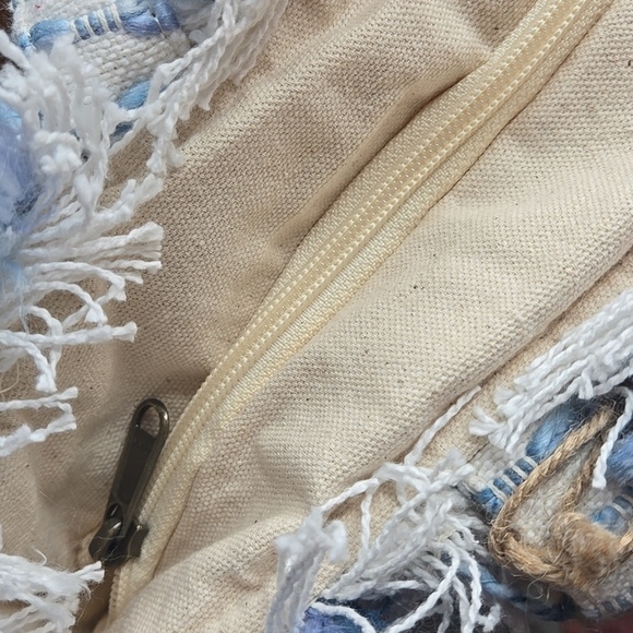 NWT Antik Kraft Eye Evil Beaded Shopper Tote - Picture 6 of 11